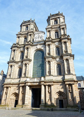 Fototapeta na wymiar Rennes Cathedral, France.