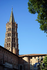 Basilica of St. Sernin in Toulouse, France