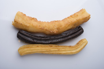 Churros, typical food spain