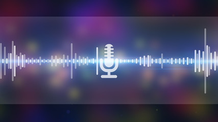 music equalizer party background