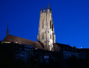 The Cathedral of St. Nicholas in Fribourg