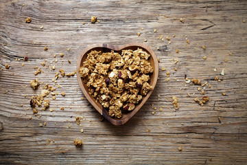 Homemade granola