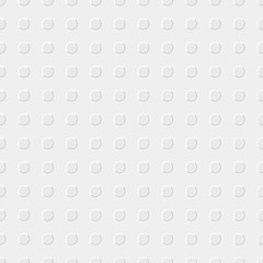 Seamless dots pattern. Dots with highlight and shadow on light g