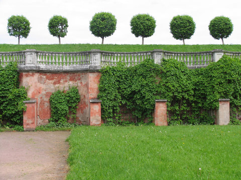 Fototapeta beautiful alley 3