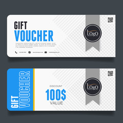 Gift Voucher Colorful Template