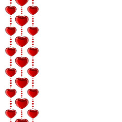 Fototapeta na wymiar valentine's day hearts