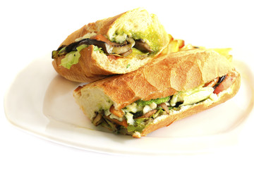 vegetable sandwich