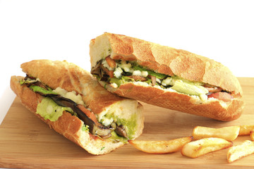 vegetable sandwich