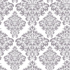 gray damask pattern