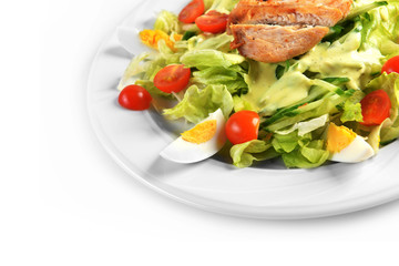salad with lettuce
