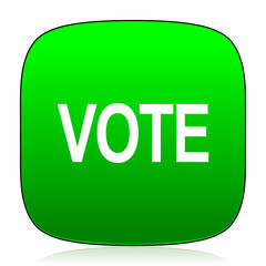 vote green icon
