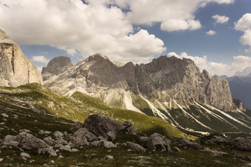 Fototapeta na wymiar Beautiful landscape on Dolomites Mountain, Italy