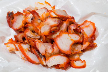 Roasted red pork