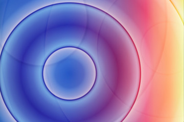 Full color circle abstract background