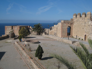  Château Salobrena en Andalusie