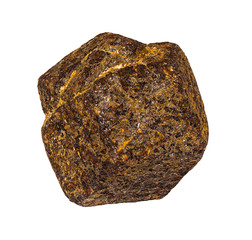 Garnet Crystal From Madagascar/Pakistan Isolated