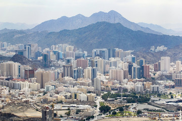 Modern part of Mecca