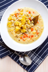 Vegetable soup.