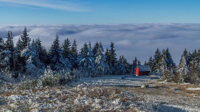 Nebel am Keilberg - Zeitraffer