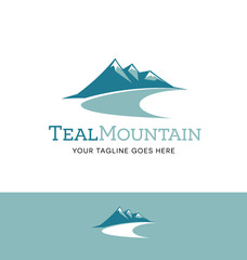 mountains logo for business, organization or website