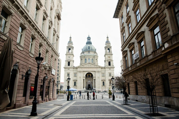 Fototapeta na wymiar St Stephen Basilica - Budapest - Hungary