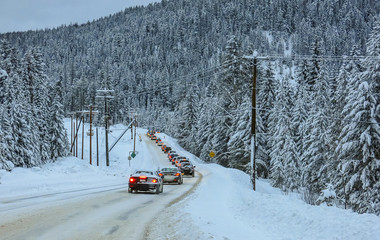 Winter Roadway