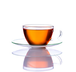 Tea Cup Isolated on White Background