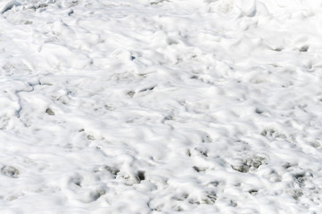 Texture of sea foam.