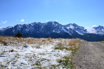 Fototapeta premium Commezzadura Daolasa Monte Vigo