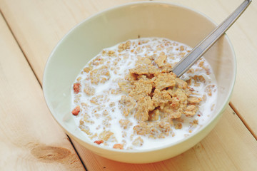 Corn Cereals with filter effect retro vintage style