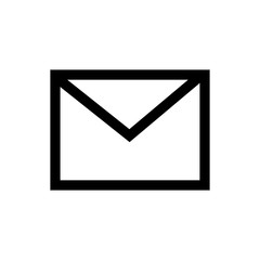 E-mail marketing line icon.