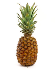 Fototapeta premium Fresh pineapple isolated on white background