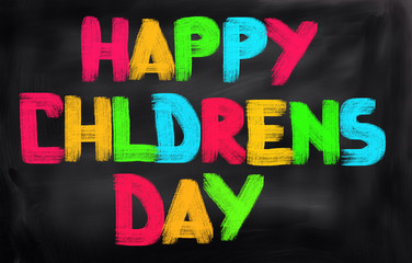 Happy Childrens Day Concept