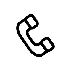 Call, phone line icon.