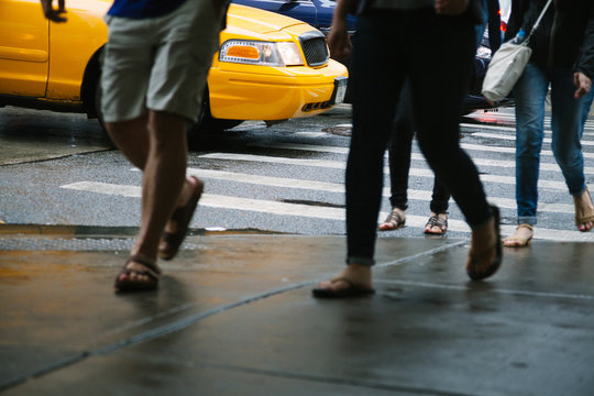 People Crossing the Street