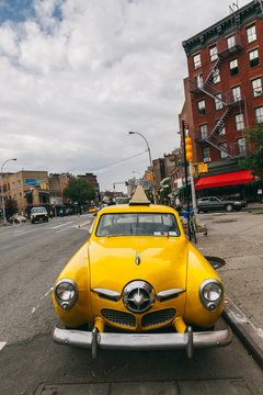 1950 Studebaker Parked in Manhattan Streets