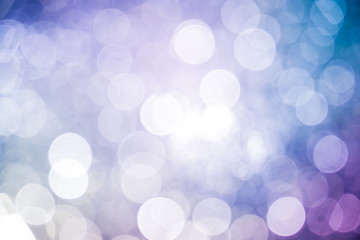 abstract background bokeh circles for Christmas background