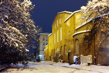 Amazing night photo of Saint Sofia Church, Bulgaria