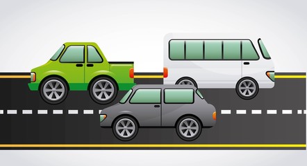 Obraz premium road concept design 