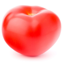 Tomato vegetable isolated on white background cutout