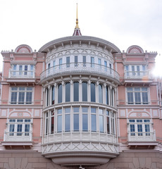 Fototapeta premium Front windows luxury hotel