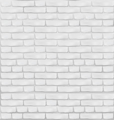 Gray brick wall background. Vector illustration
