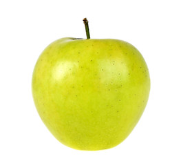 Green apple isolated on white background