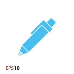 Pen vector icon for web and mobile
