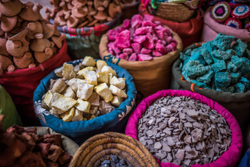 Incense for sale in the souks of Marrakesh