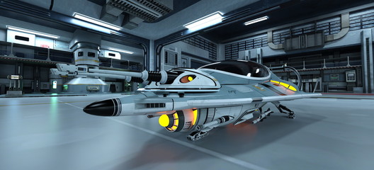 Obraz premium 宇宙船