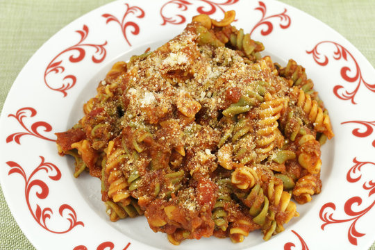 Tri-Color Vegetable Rotini Dinner