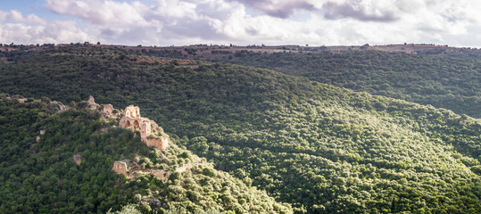 Montfort Castle in Upper Galilee, Israel