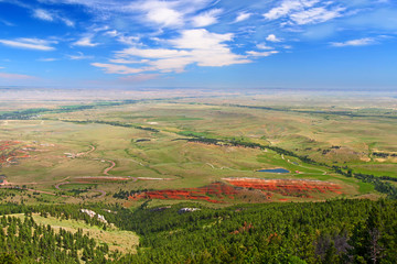 Fototapeta na wymiar Wyoming Countryside Scenery