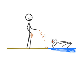 sm schwan fuettern I